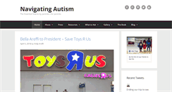 Desktop Screenshot of navautism.com